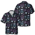 thumbnail image 1 of Funny Cute Abstract Skull Hawaiian Shirt S-5XL, Vacation Shirt, 1 of 5