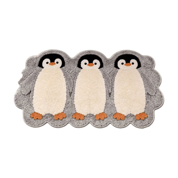 Funny Cute Animals Rug Sleep Animals Shaped Bath Mat Non-Slip Bathroom Rugs Doormat Outdoor Mat with Dog Front Door Mat Soft Plush Floor Mats A