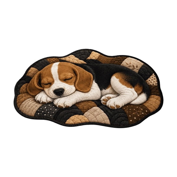 Funny Cute Animals Rug Sleep Animals Shaped Bath Mat Non-Slip Bathroom Rugs Doormat Outdoor Mat with Dog Front Door Mat Soft Plush Floor Mats B