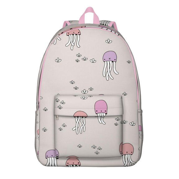 Funny Cute Axolotl Backpack for School or Travel, Waterproof Lightweight Daypack with Colorful Mythical Creature Print, Ideal Gift for Teens and Cartoon Lovers