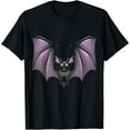 thumbnail image 1 of Funny Cute Bat T-Shirt, 1 of 4
