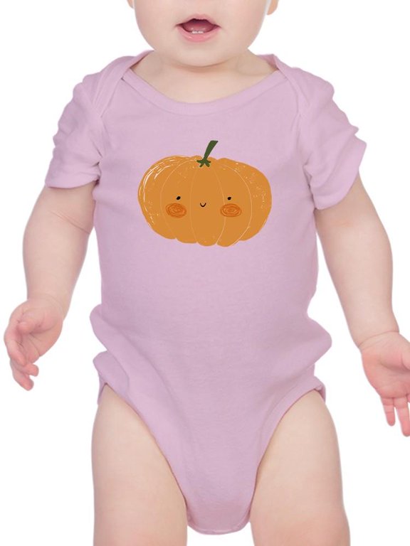 Funny Cute Big Pumpkin Bodysuit Infant -Image by Shutterstock, 24 Months