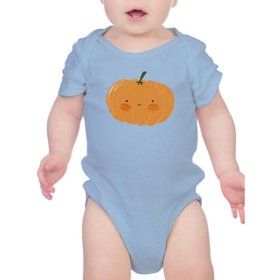 Funny Cute Big Pumpkin Bodysuit Infant -Image by Shutterstock, 6 Months
