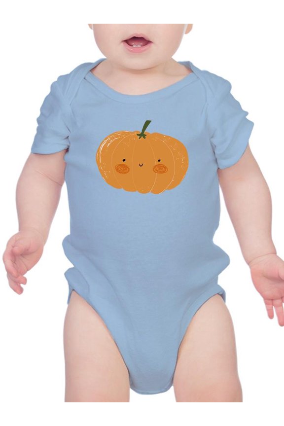 Funny Cute Big Pumpkin Bodysuit Infant -Image by Shutterstock, Newborn