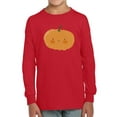 thumbnail image 1 of Funny Cute Big Pumpkin Long Sleeve Toddler -Image by Shutterstock,  3 Toddler, 1 of 4