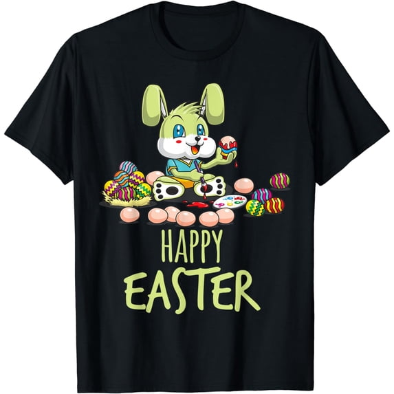 Funny Cute Bunny Easter Eggs For Sister Kids Boys Girls T-Shirt