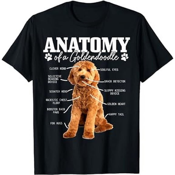 Funny Cute Dog Doodle Mom Dad T-Shirt