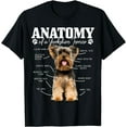 thumbnail image 1 of Funny Cute Dog Yorkie Mom Dad T-Shirt, 1 of 4