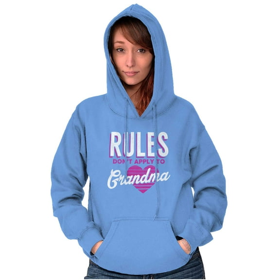Funny Cute Grandma Grandmother Gigi Hoodie Sweatshirt Women Brisco Brands M