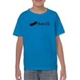 thumbnail image 1 of Funny Cute Halloween Bat T-Shirt Juniors -Image by Shutterstock,  Large, 1 of 4