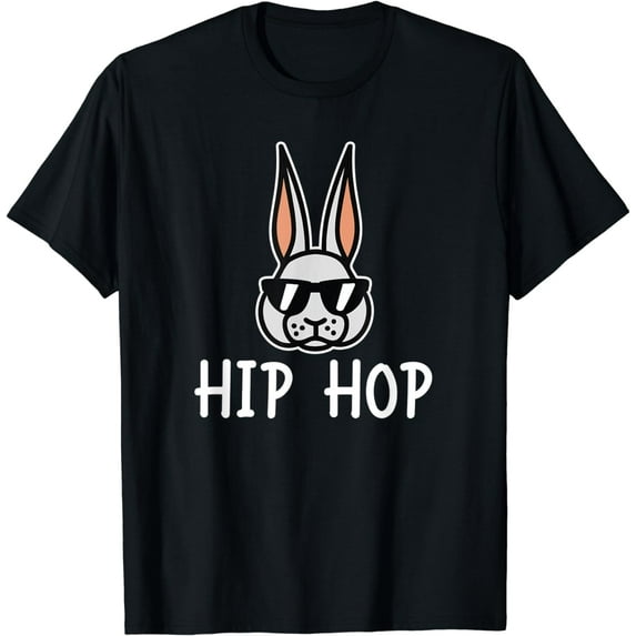Funny Cute Hip Hop Bunny With Sunglasses Easter Gifts T-Shirt