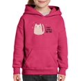 thumbnail image 1 of Funny Cute Kitten Spell Hoodie Juniors -Image by Shutterstock,  x-Large, 1 of 4
