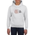 thumbnail image 1 of Funny Cute Kitten Spell Hoodie Juniors -Image by Shutterstock,  x-Large, 1 of 4