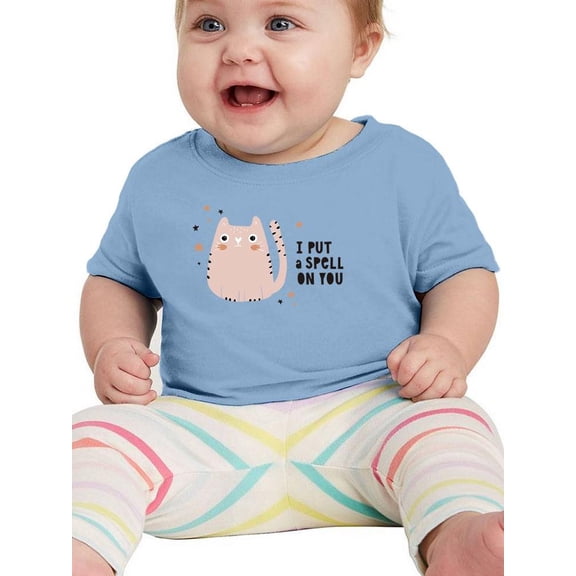 Funny Cute Kitten Spell T-Shirt Infant -Image by Shutterstock,  12 Months