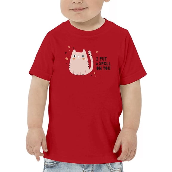 Funny Cute Kitten Spell T-Shirt Toddler -Image by Shutterstock,  3 Toddler