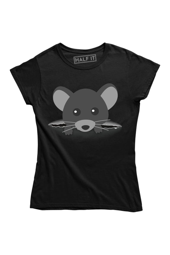 Funny Cute Mouse Head Mice Rat Rats lover Women's T-Shirt