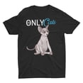 thumbnail image 1 of Funny Cute Only Cats Adults Fans Meme Shirts, 1 of 4