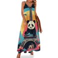 thumbnail image 1 of Funny Cute Panda Sleeveless Dress Women's Luxury Party Dress Birthday Dresses for Women, 1 of 7
