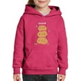 thumbnail image 1 of Funny Cute Pumpkin Stack Hoodie Juniors -Image by Shutterstock,  Medium, 1 of 4