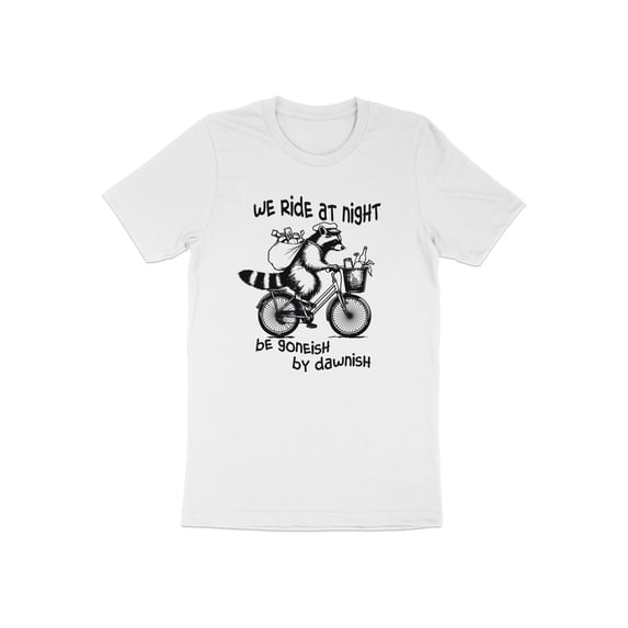 Funny Cute Raccoon Riding Bicycle Animal Gift Men Women Kids T-Shirt Sarcastic Raccoon Bike Holiday Birthday Present Tshirt
