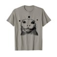 thumbnail image 1 of Funny Cute Retro Cat Meme T-Shirt for Cat Lovers - Adorable Graphic Print Design, 1 of 5