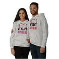 thumbnail image 1 of Funny Cute Set for Couples Matching Men's Big & Tall Graphic Hoodie Brisco Brands 4X, 1 of 5