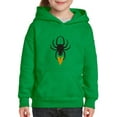 thumbnail image 1 of Funny Cute Spider W Heart Hoodie Juniors -Image by Shutterstock,  Small, 1 of 4