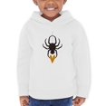 thumbnail image 1 of Funny Cute Spider W Heart Hoodie Toddler -Image by Shutterstock,  5 Toddler, 1 of 4