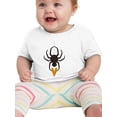 thumbnail image 1 of Funny Cute Spider W Heart T-Shirt Infant -Image by Shutterstock,  24 Months, 1 of 4