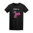 thumbnail image 1 of Funny Cute Spinner Time Toy T-Shirt Men -Image by Shutterstock, Male 3X-Large, 1 of 2