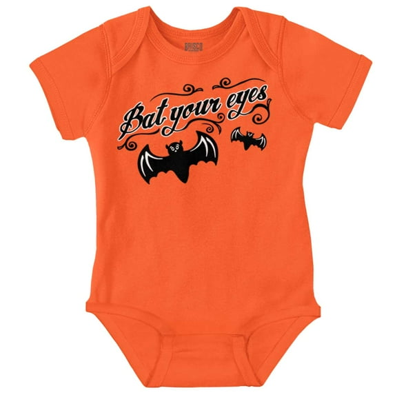 Funny Cute Witchy Halloween Bats Bodysuit Jumper Girls Infant Baby Brisco Brands 24M