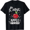 thumbnail image 1 of Funny Cutest Apple In The Orchard Apple Picking Kids T-Shirt, 1 of 5