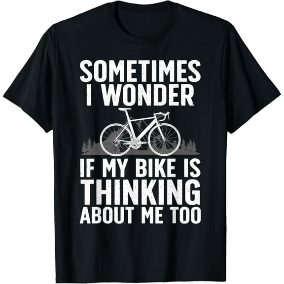 Funny Cycling Art For Men Women Kids Bike Rider Track Racing T-Shirt