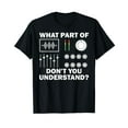 thumbnail image 1 of Funny DJ Design For Men Women Sound Engineer Disc Jockey T-Shirt, 1 of 3
