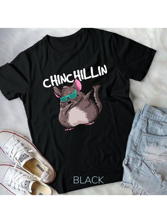 Funny Dabbing Chinchilla Meme Gift Unisex T-shirt
