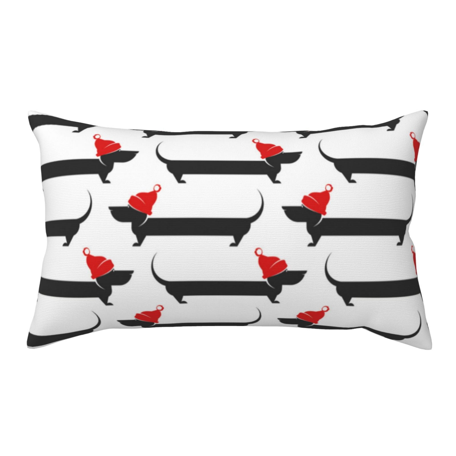 Funny Dachshund Dog Puppy Pillow Covers, King Size Pillow Cases with