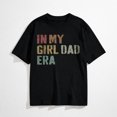 thumbnail image 1 of Funny Dad Daughter Era Graphic T-Shirt, Men’s Casual Short Sleeve Tee, 1 of 7