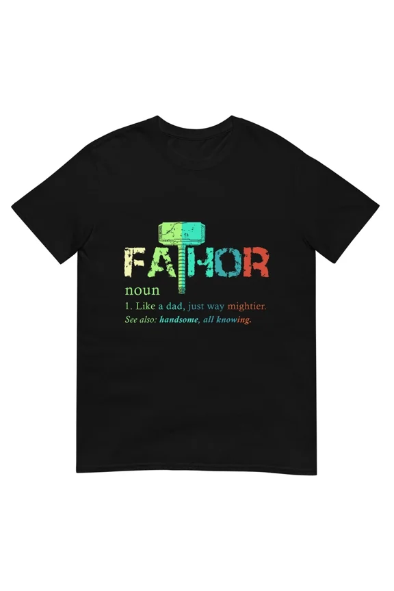 Funny Dad Definition Fathor Funny Fathers Day Parent Quote T Shirt,for unisex up to 4XL