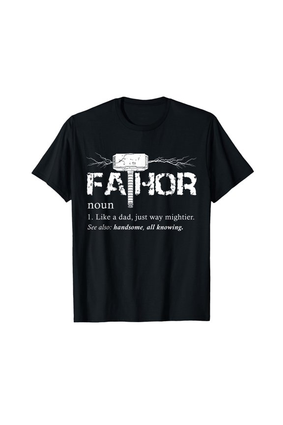 Funny Dad Definition T-Shirt - Humorous Father's Day Gift with Hammer Graphic