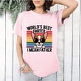 thumbnail image 1 of Funny Dad Dog Worlds Best Farter I Mean Father Pet Joke T-Shirt, for men & women, up to size 5XL, 1 of 3