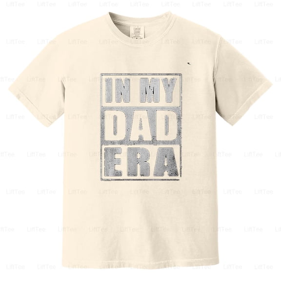 Funny Dad Era Father Daddy Husband Family Humor New Parent Trendy Graphic Comfort Color T-Shirt Unisex, up to 4XL