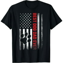 Funny Dad Fathers Day Dog Dad T-Shirt Tee