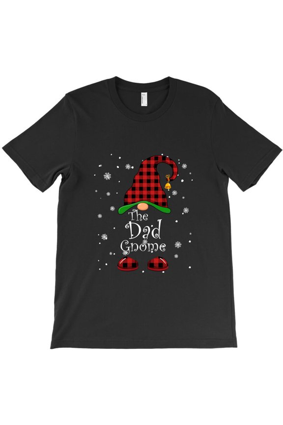 Funny Dad Gnome Buffalo Plaid Design For Matching Family Christmas Holiday G24521 Unisex T-Shirt, Up to Size 5XL
