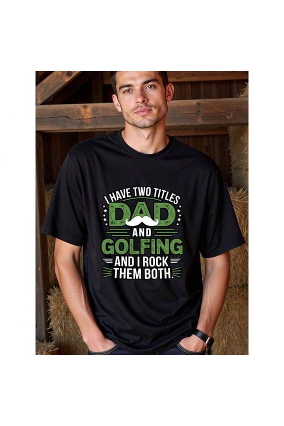 Funny Dad Golfing T-Shirt Men's Premium Golf Lover Apparel Unique Father's Day Gift Idea