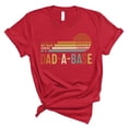 thumbnail image 1 of Funny Dad Joke T-Shirt – “I Keep All My Dad Jokes in a Dad-A-Base” – Tech Gift for Dads(RED,Xlarge), 1 of 2