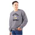 thumbnail image 1 of Funny Dad Joke Yolks Crack Me Up Men's Crewneck Sweatshirt Brisco Brands S, 1 of 6