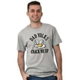 thumbnail image 1 of Funny Dad Joke Yolks Crack Me Up Men's Graphic T Shirt Tees Brisco Brands M, 1 of 2