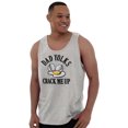 thumbnail image 1 of Funny Dad Joke Yolks Crack Me Up Tank Top Sleeveless Tee Men Brisco Brands S, 1 of 6
