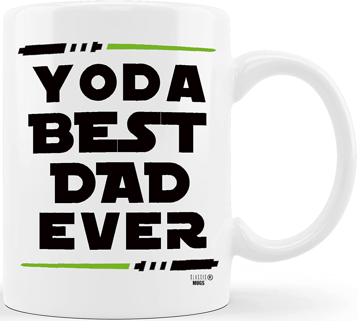 Peppa Pig Daddy Best Dad ever, father's day black gift coffee mug