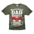 thumbnail image 1 of Funny Dad Shirt The Best Kind Of Dad Raises Nurse Practitioner Shirt Funny Dad Shirt NP Shirts (Small Military Green), 1 of 6